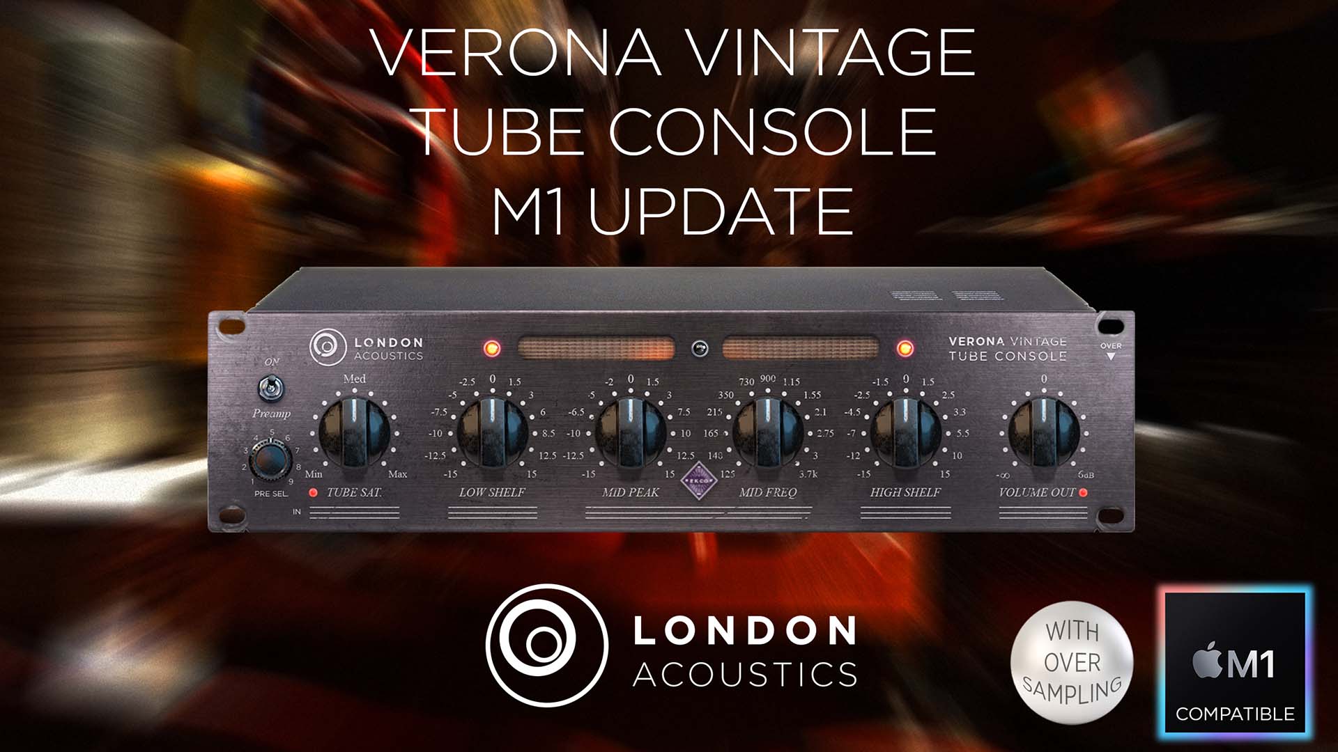 Verona Vintage Tube Console M1 Update London Acoustics