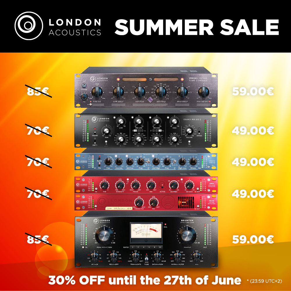 London Acoustics Summer Sale 2021